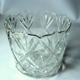 Ice bucket from the 1930s - made of heavy lead crystal glass