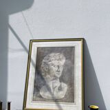 Dessin au crayon d’un buste