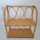 Set of bamboo wall shelves