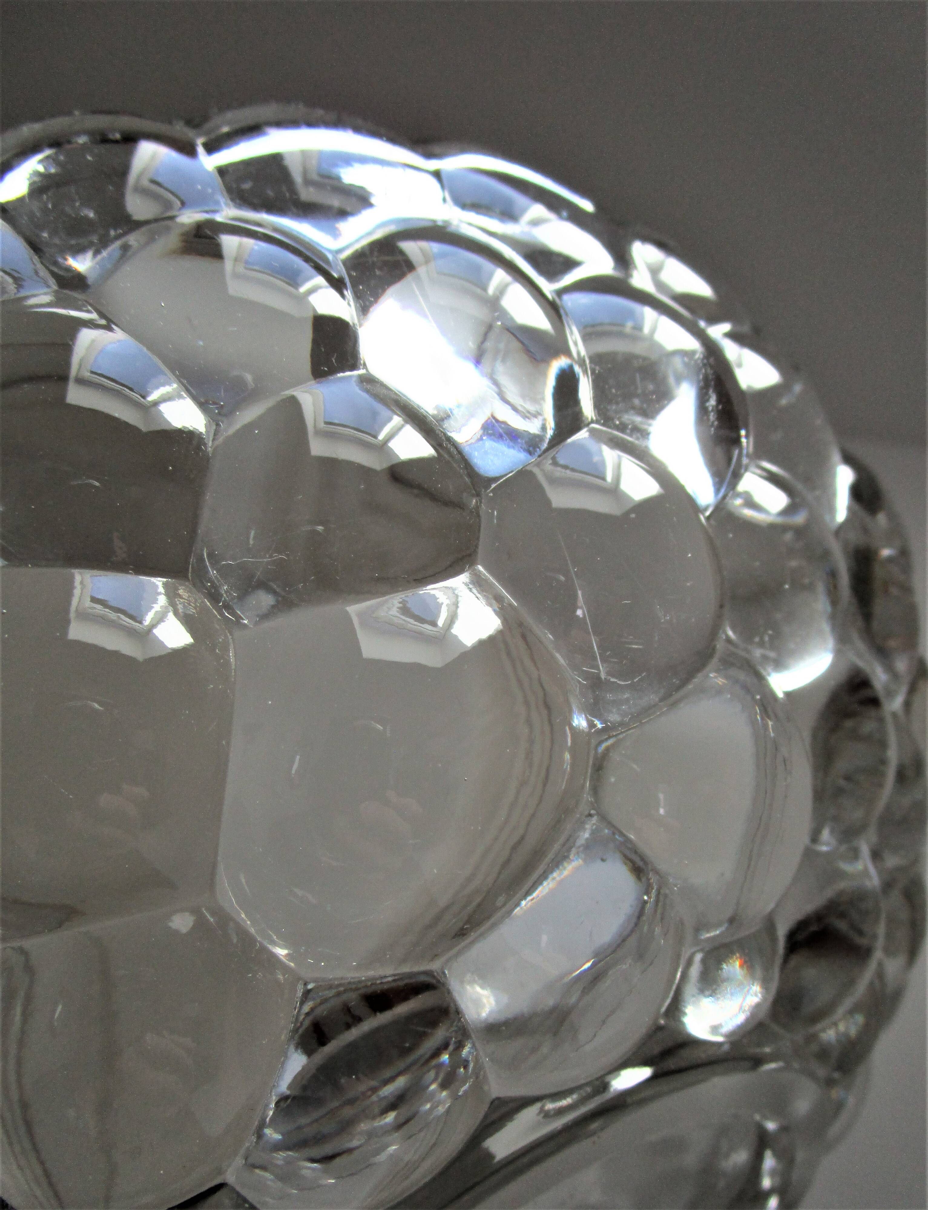 Pierre d'Asven glass cup from the 60s