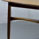 Table basse en forme de rein laquée de forme libre Svante Skogh, Suède, années 1960