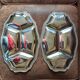 Lot de 2 plats inox  Guy Degrenne