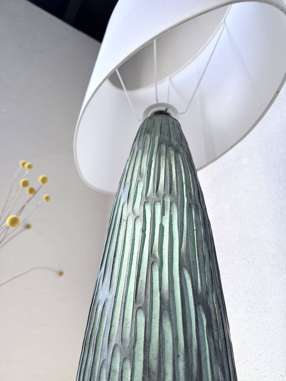 XL ceramic lamp from the 60s blin