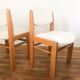 6 restored Maison Regain elm chairs