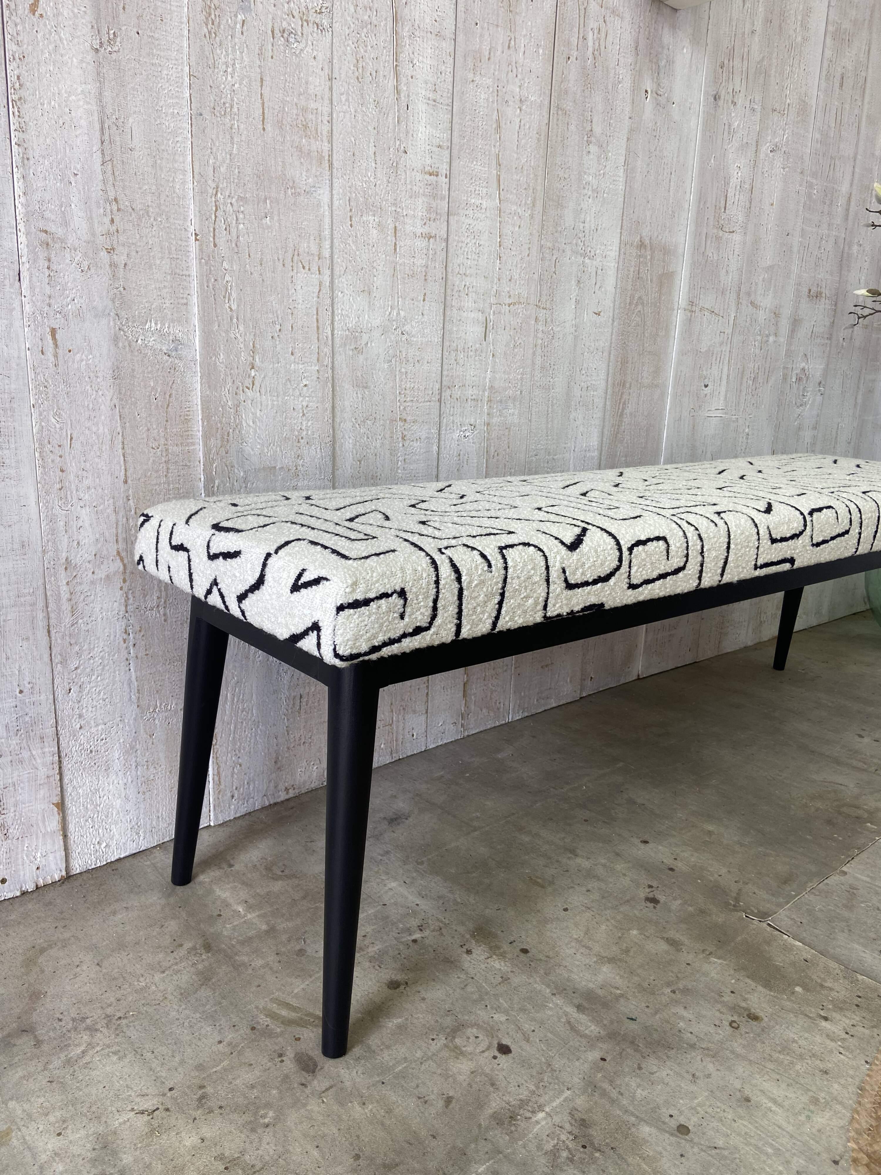 Scandinavian "mirror" bench