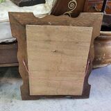 Wooden and gilded mirror with medallion center n°3