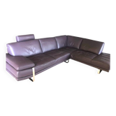 Bo Concept leather corner sofa