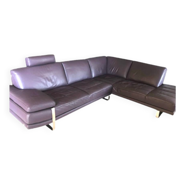 Canapé d’angle en cuir Bo Concept