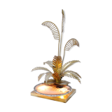 Sculptural Agate Lamp by Henri Fernandez, France, 1970s
