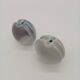 Duo 2 Vase Soliflore Lenticular Glazed Stoneware Grey Blue Purple Ceramic