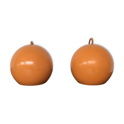 Paire de suspensions Topan par Verner Panton pour Louis Poulsen, années 1970