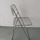 Chaise chromée Ted Net de Niels Gammelgaard