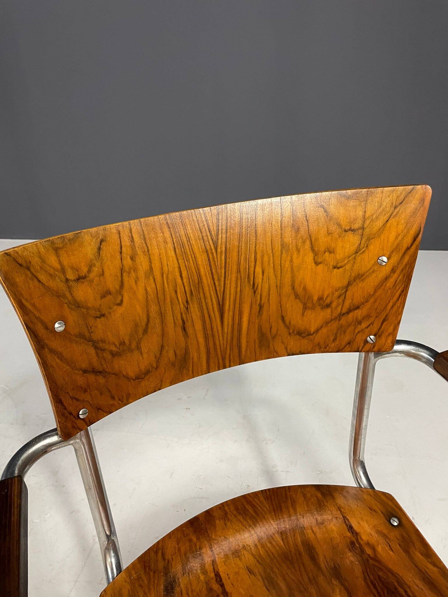 Chaise vintage dans le style de Marcel Breuer, Tchécoslovaquie, années 1970