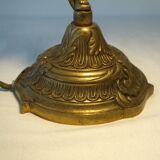 Art Deco brass cherub or angel lamp