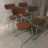 Chairs in formica 60s