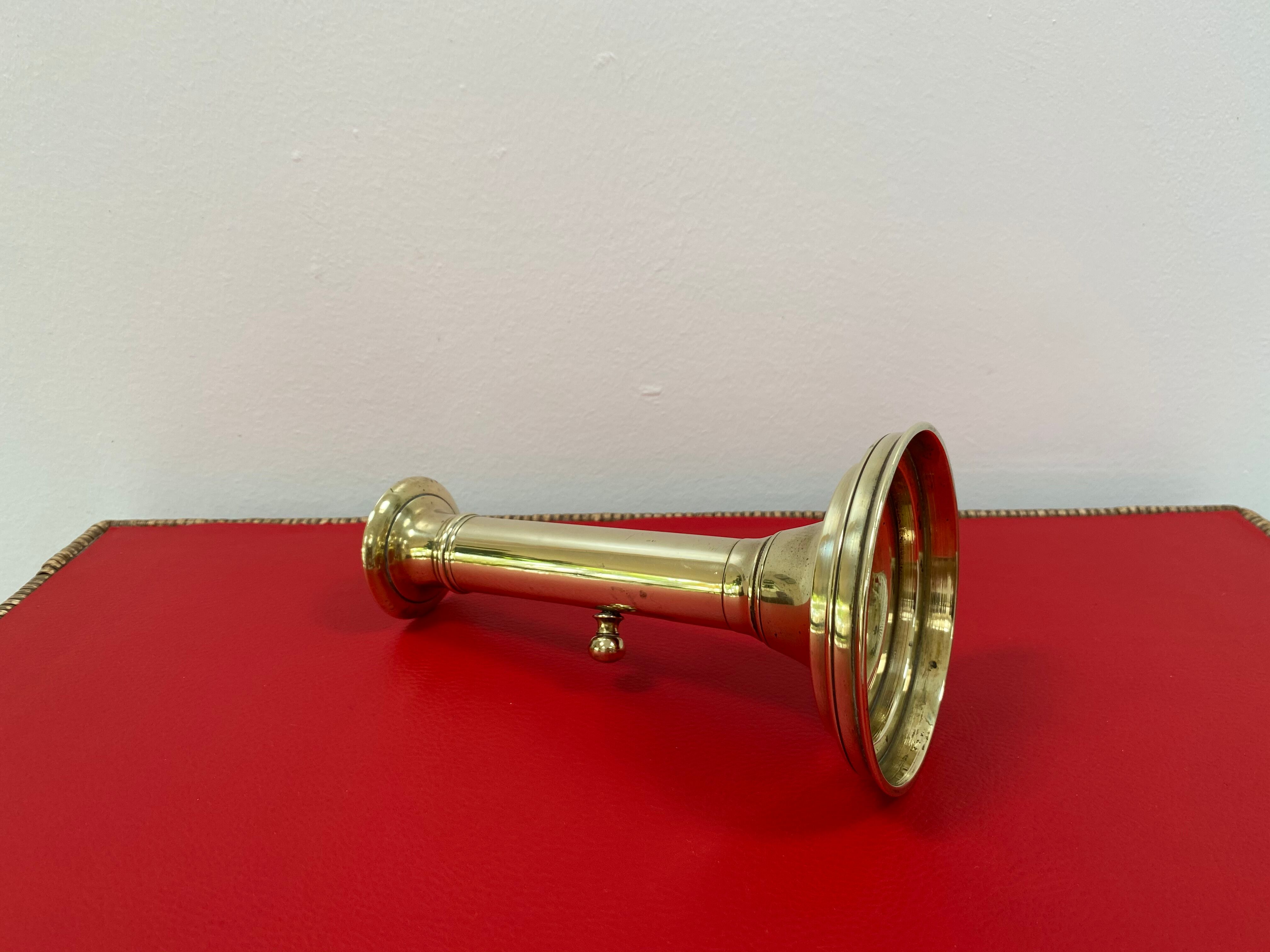 Brass candlestick candle holder