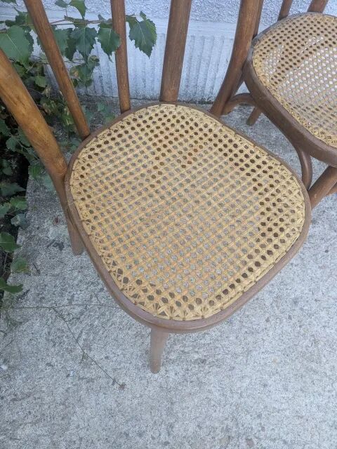 Paire de chaises bistrot
