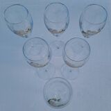 6 Perrier Jouët Champagne flutes