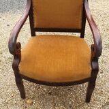 19th century restoration armchair