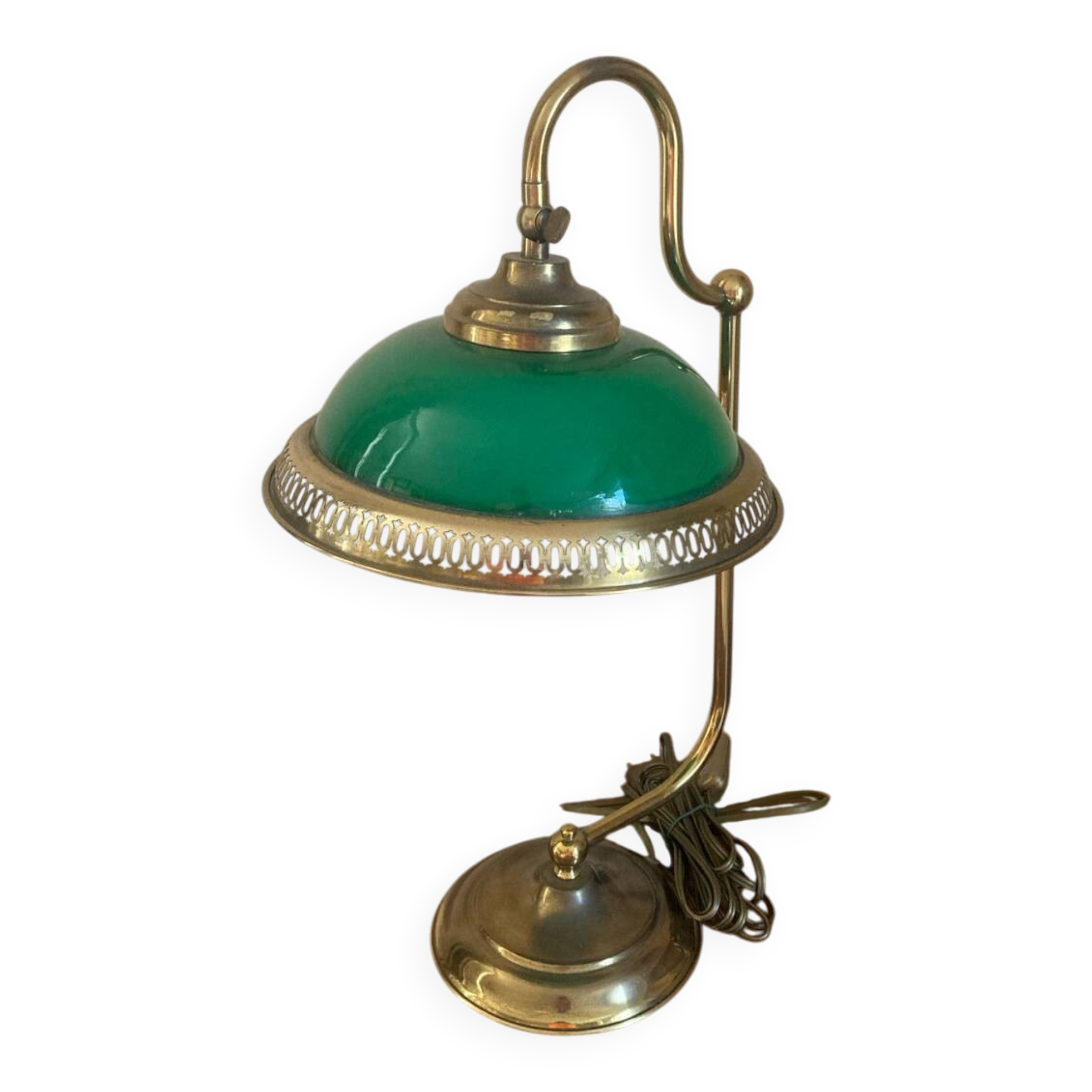 80s Articulated Style Banker's Lamp