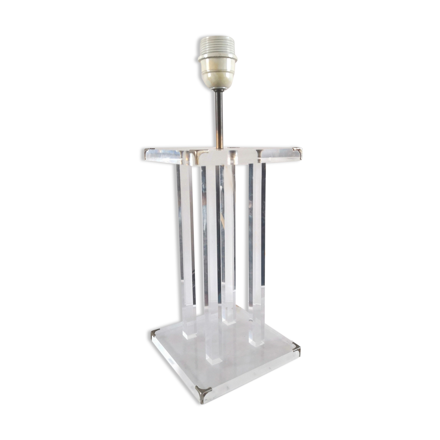 Lamp base design David Lange model Crystal 70s