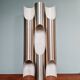 Set of 3 fuga xl wall lights (60cm), raak, 1960s