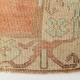 5x11 handmade wool oushak rug 344	x151cm