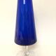 Blue Murano glass bowl, 1970