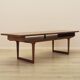 Danish rosewood coffee table with shelf, 1960s