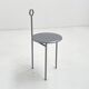 Chaise Mickville Grise par Philippe Starck pour Driade, 1985