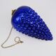 Suspension mercure bleu cobalt grappe de raisins en forme de fruits kugel à suspendre