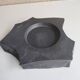 Large brutalist slate catchall from Trélazé, 1970s.