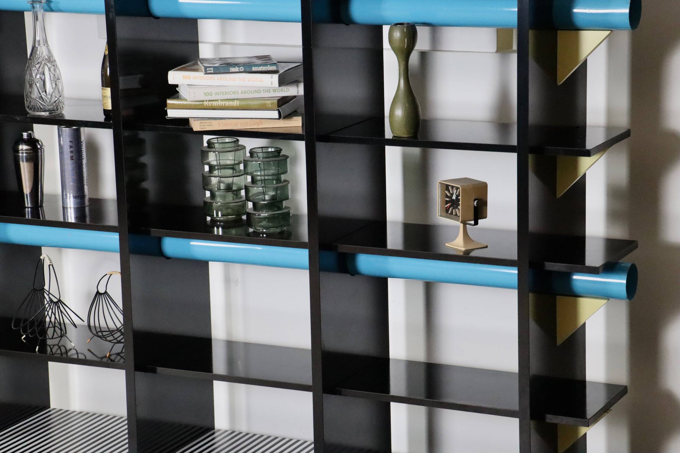 Memphis “Phoenix” Bookcase By Michele De Lucchi, Milan, 1983