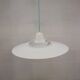 Vintage David Mogensen White Pendant Lamp, Super Light A/S, Danish Mid-Cent
