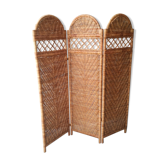 Wicker rattan screen