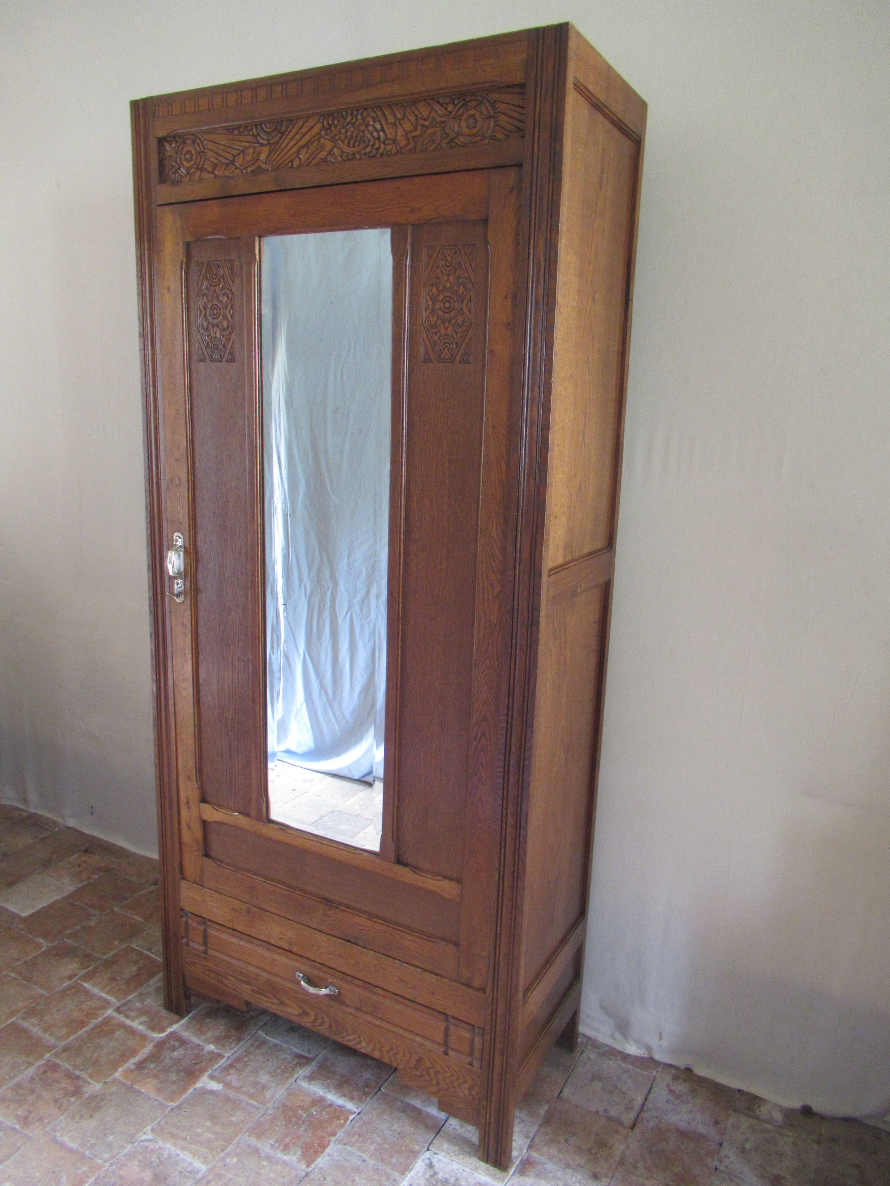 Parisian art deco wardrobe.