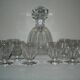 Baccarat valancay carafe + 10 verres a porto cristal