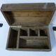 Old wooden box for storage