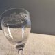 Baccarat 10 small antique glasses for white wine/port