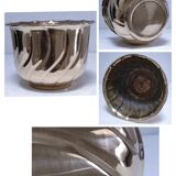 quatre cache-pot laiton vintage