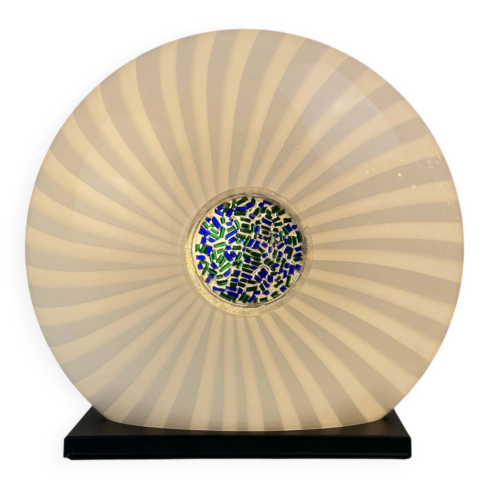 Murano Glass Table Lamp, Italy, 1980s