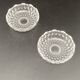 Worked glass bowls