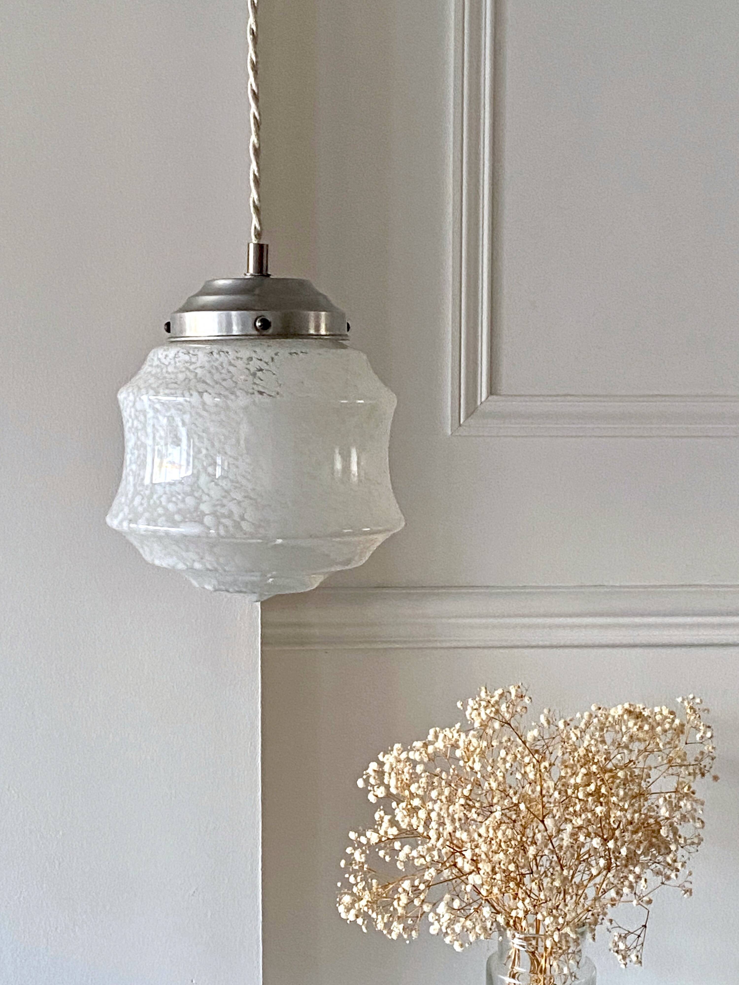 Clichy glass pendant light