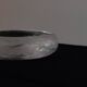 Vintage glass ashtray sculpted by Vicke Lindstrand for Kosta Boda.