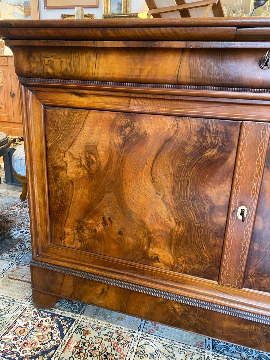 Louis Philippe mahogany sideboard