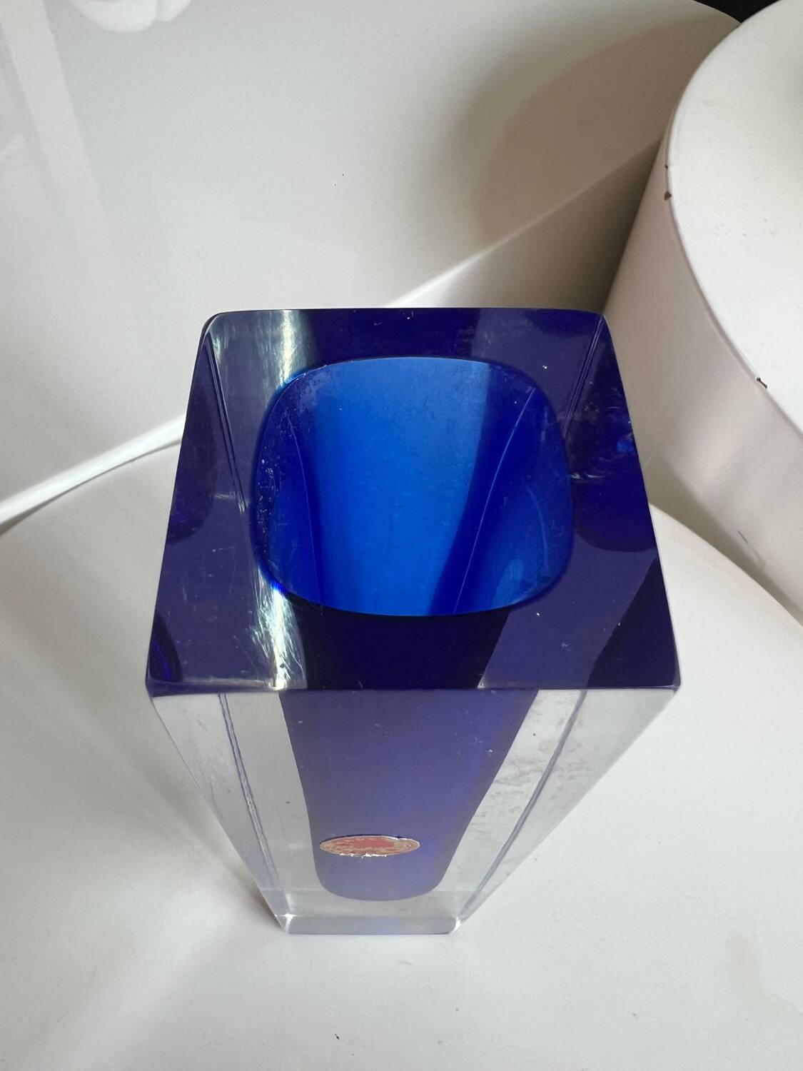 Sommerso Murano Vase 1960 – Hand-blown glass