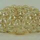 large mid century modern 1960's 1970's bubble amber glass CEILING LIGHT