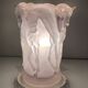 Lampe aux chevaux en plexiglass dans le goût de Lalique