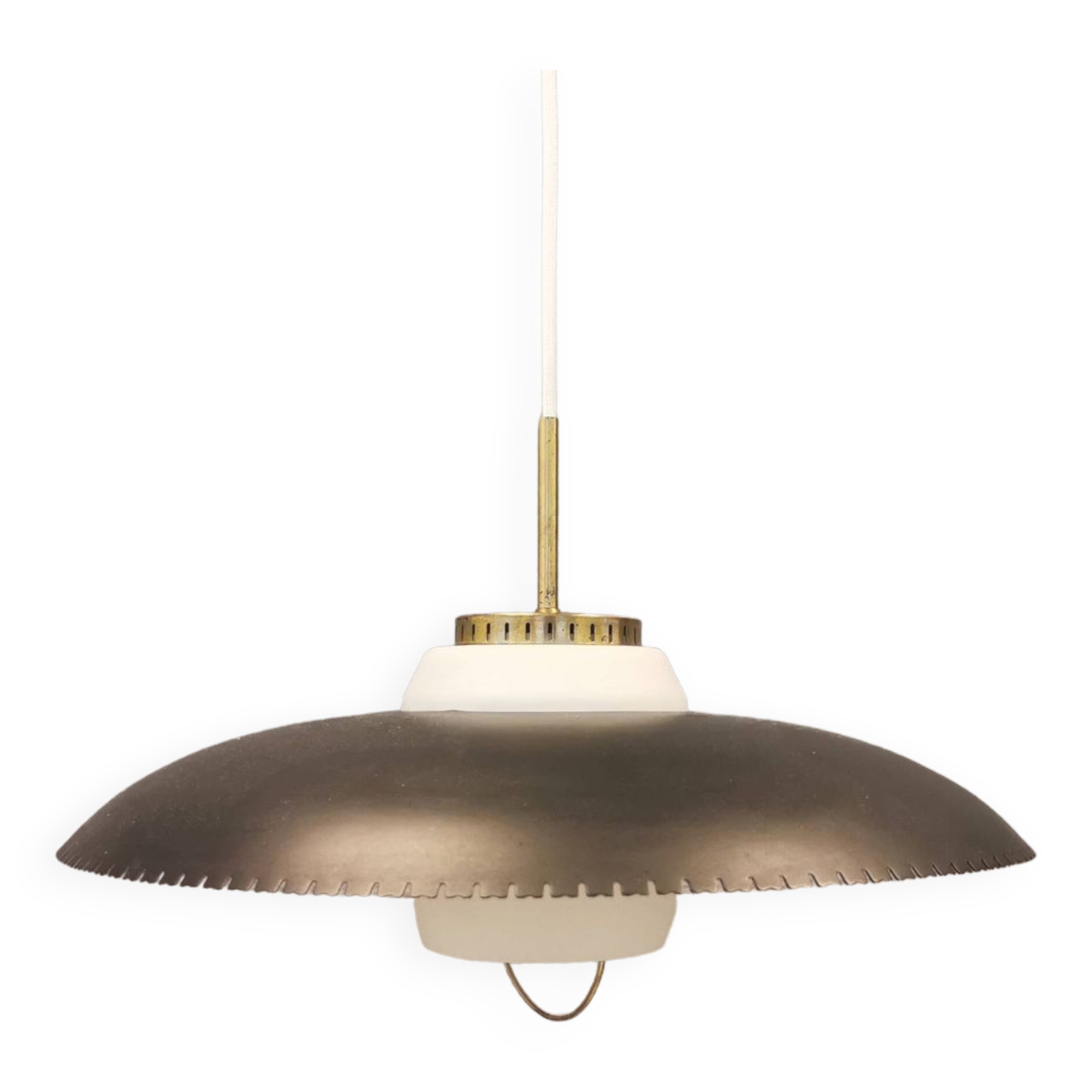 Bent Karlby hanging lamp, produced by Lyfa in the 1950s.