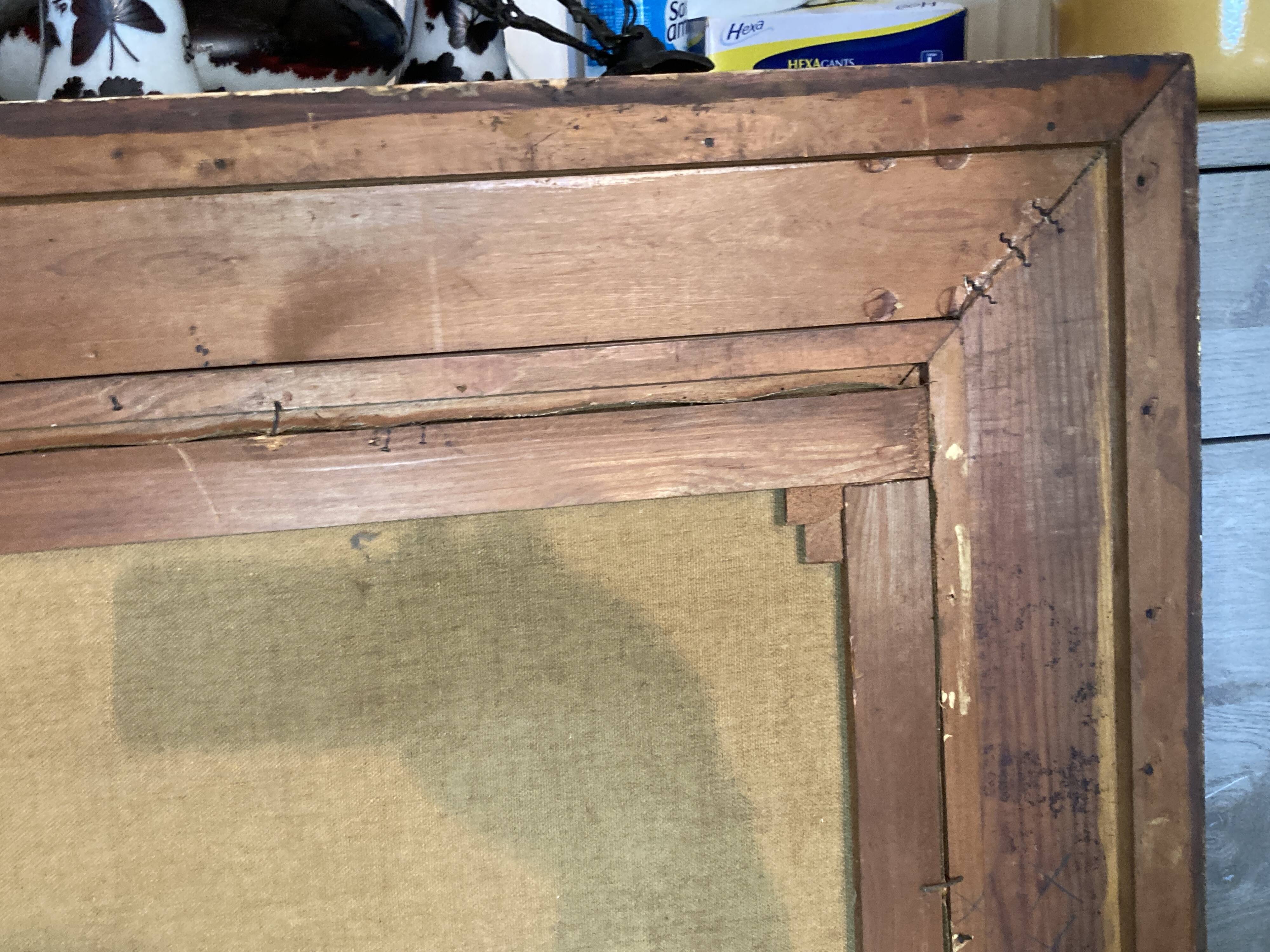 Dozinel _ The Pond of Drowned Children - oil on framed canvas